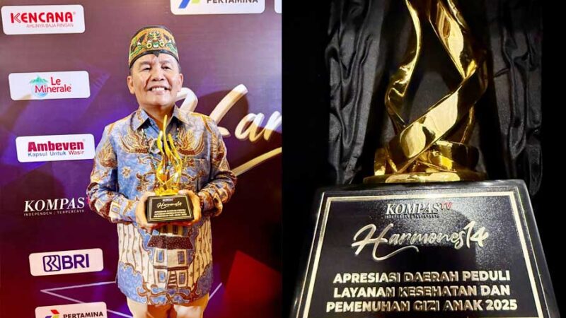 Kalteng Raih Penghargaan Peduli Layanan Kesehatan dan Gizi Anak, Gubernur Agustiar Sabran Tegaskan Komitmen Sejahterakan Masyarakat