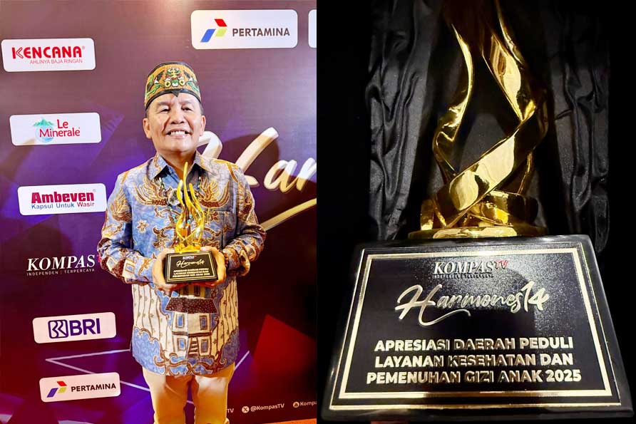 Kalteng Raih Penghargaan Peduli Layanan Kesehatan dan Gizi Anak, Gubernur Agustiar Sabran Tegaskan Komitmen Sejahterakan Masyarakat