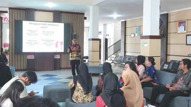 RS Kalawa Atei Gelar Penyuluhan Kesehatan Maknai Hidup dengan Mengurus Cucu