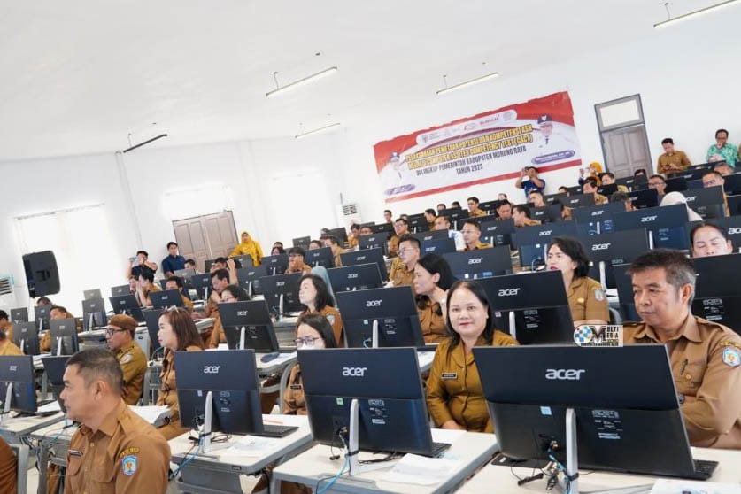 ASN Pemkab Mura Ikuti Pemetaan Potensi dan Kompetensi CACT