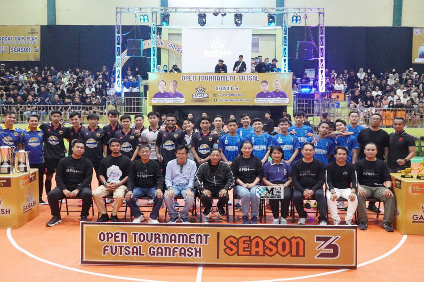 Bupati Mura Tutup Tournament Futsal Ganfash Season III