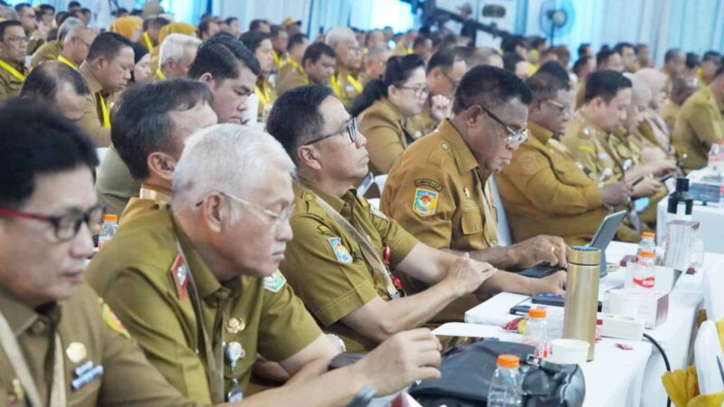 Plt Sekda Kalteng Hadiri Rakor Sinkronisasi Program dan Kegiatan LPNK dengan Pemda Tahun 2025