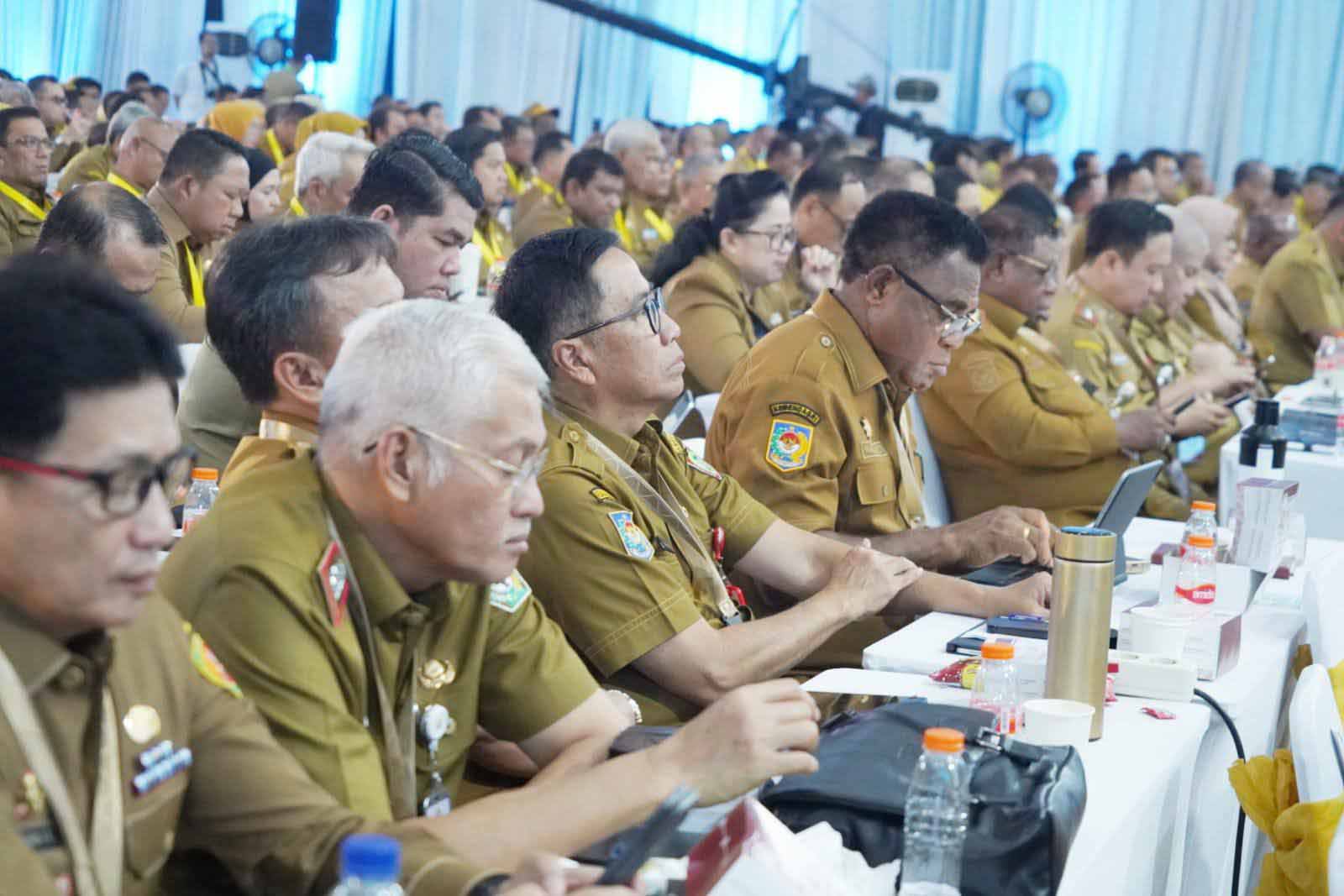 Plt Sekda Kalteng Hadiri Rakor Sinkronisasi Program dan Kegiatan LPNK dengan Pemda Tahun 2025