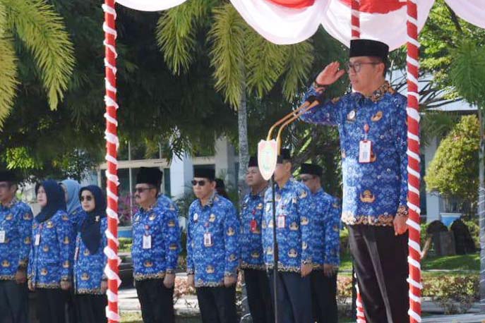 Plt Sekda Ajak Jajaran ASN dan Masyarakat Kalteng Terus Amalkan Nilai-nilai Pancasila