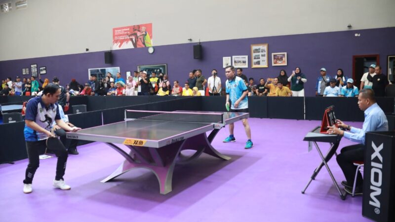 Tenis Meja Kalteng Persembahkan Dua Perunggu PORNAS Korpri XVII