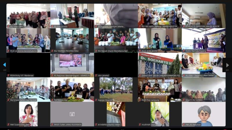 RSJ Kalawa Atei Kalteng Gelar Peringatan HKJS ke-33