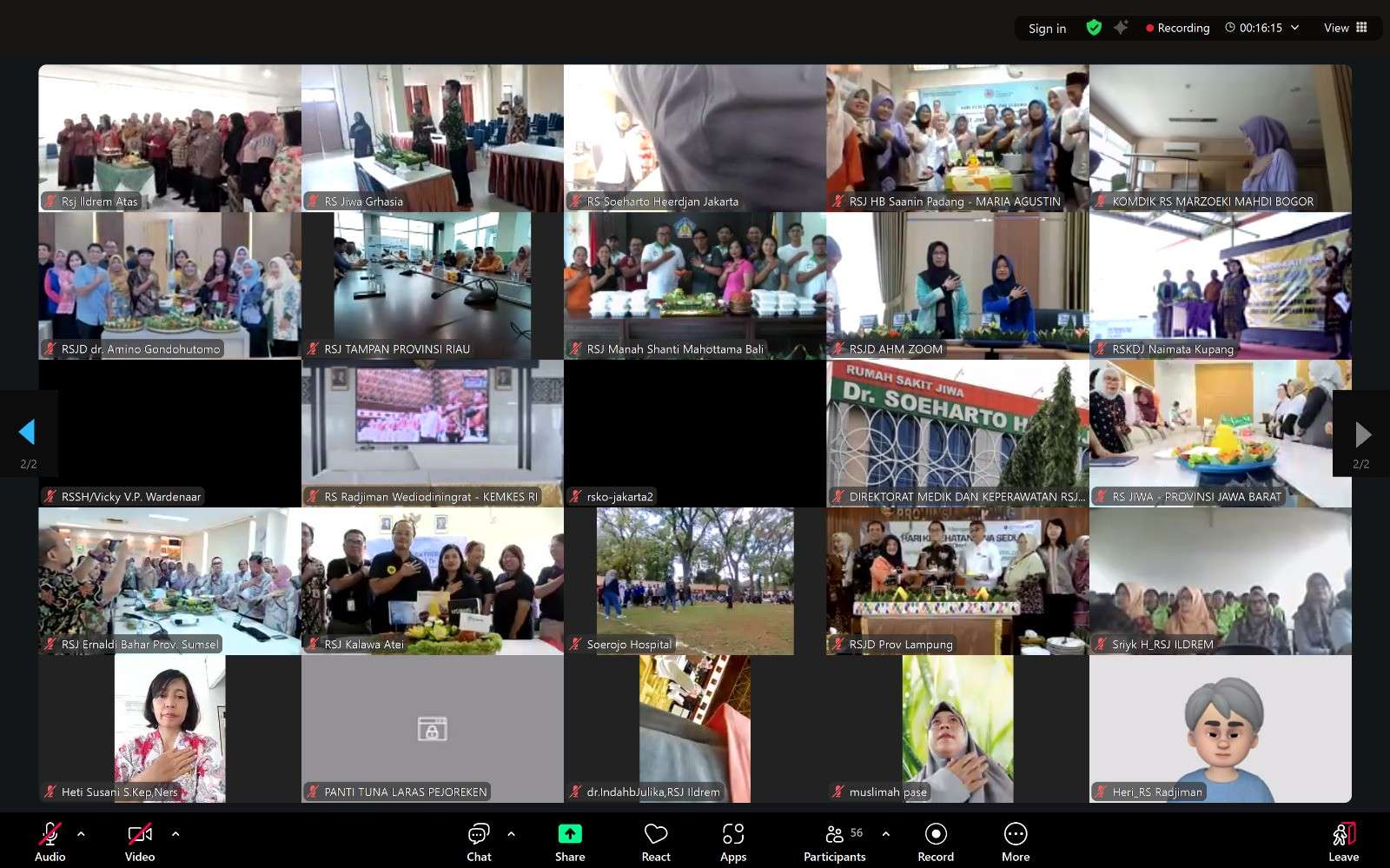 RSJ Kalawa Atei Kalteng Gelar Peringatan HKJS ke-33