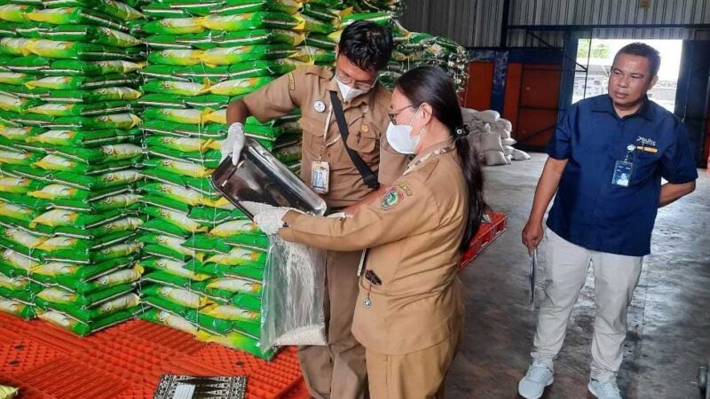 Dinas TPHP Prov Kalteng Dukung Pengawasan Mutu Produk Beras SPHP Bulog