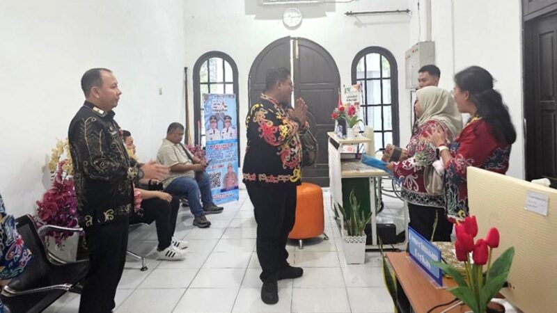 DPMPTSP Kalteng Terima Visitasi Monev Komisi Informasi