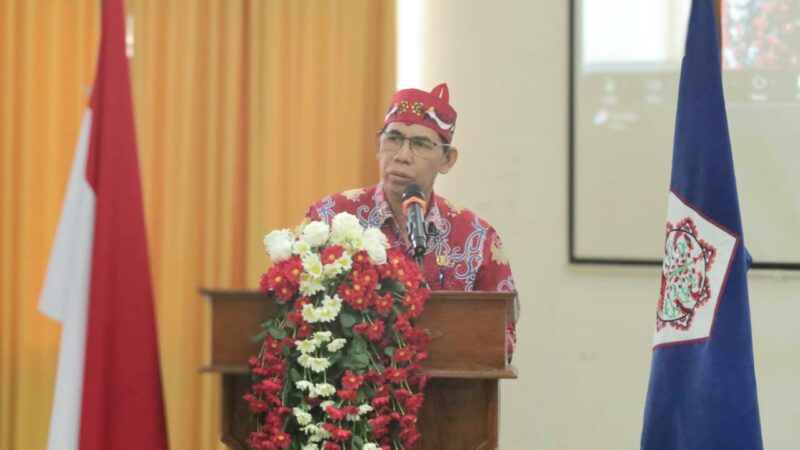 Sahli Gubernur Hadiri Sosialisasi VMTS IAHN-TP Palangka Raya Periode 2025–2029