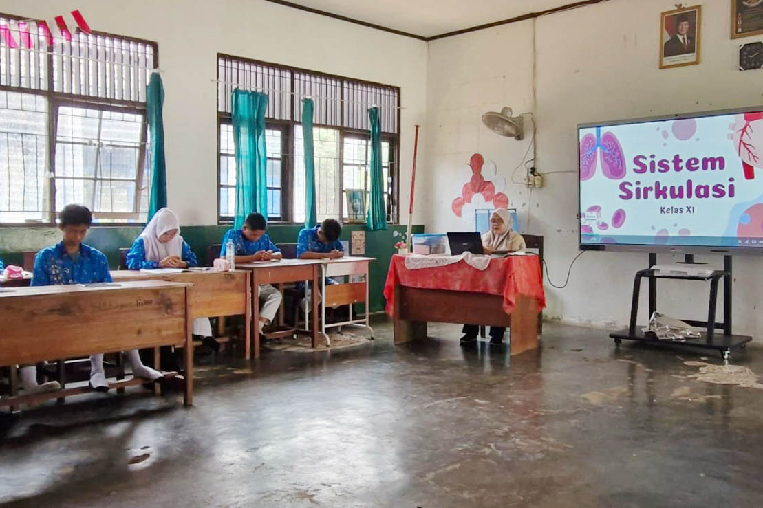 ‎Pembelajaran Biologi di Kelas Digital Huma Betang SMAN 1 Cempaga Berlangsung Interaktif dan Inovatif
