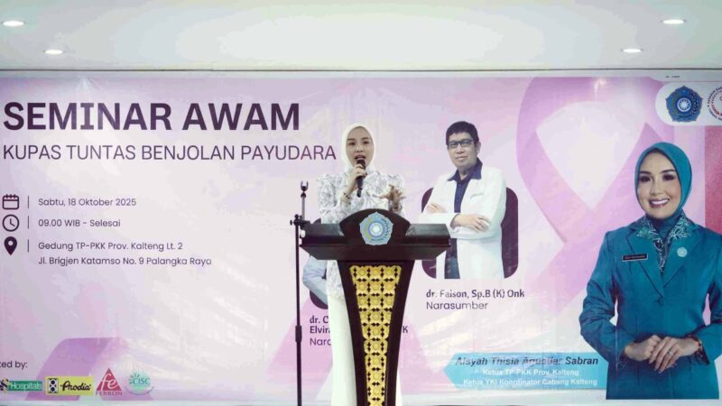 YKI Kalteng Gelar Seminar Awam Kupas Tuntas Benjolan Payudara