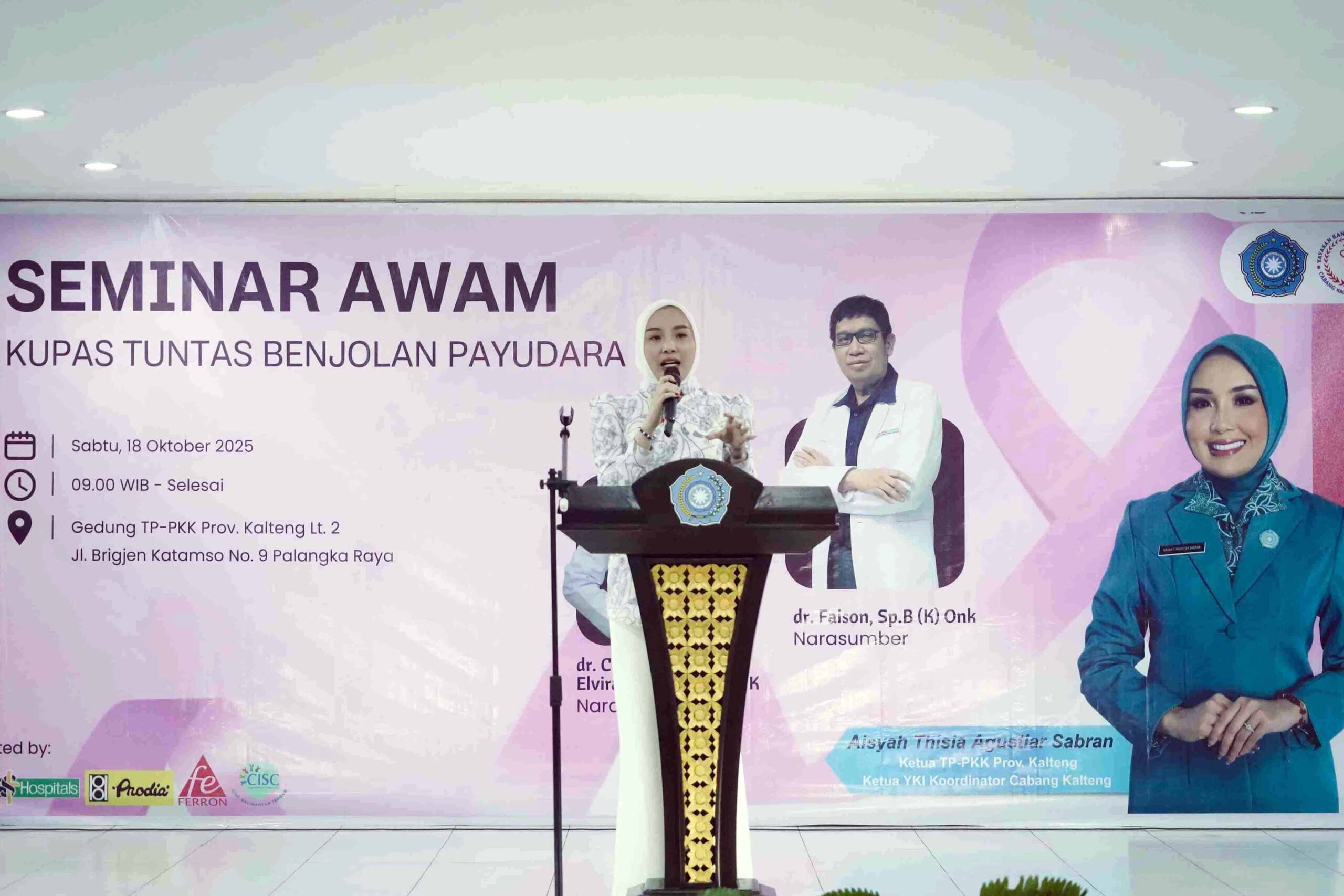 YKI Kalteng Gelar Seminar Awam Kupas Tuntas Benjolan Payudara