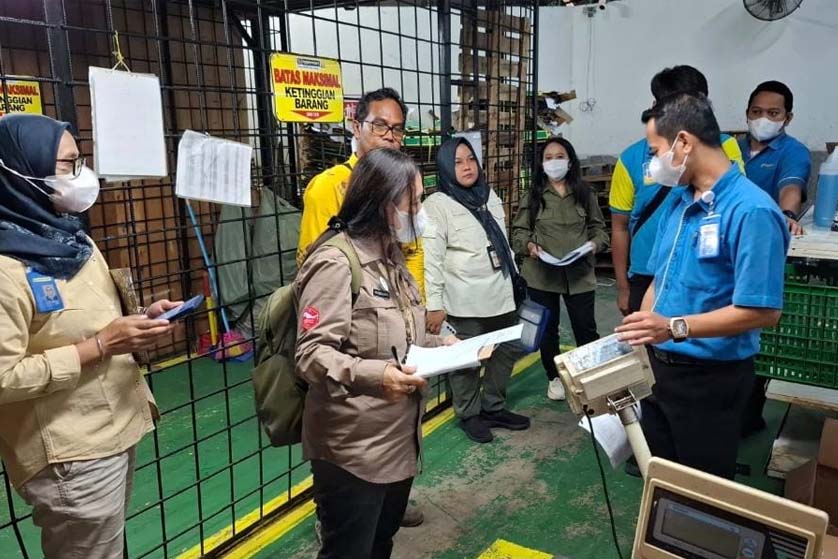 Tingkatkan Mutu dan Keamanan Pangan Segar, Dinas TPHP Kalteng Laksanakan Pengawasan Sertifikasi Pangan Hypermart