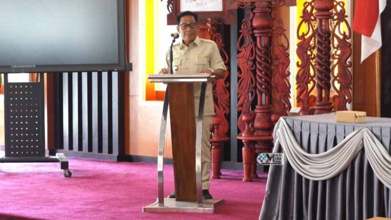 Bupati Mura Heriyus Pimpin Sertijab Pejabat Pimpinan Tinggi Pratama