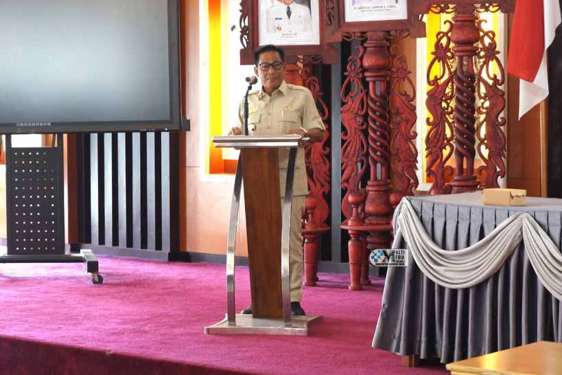 Bupati Mura Heriyus Pimpin Sertijab Pejabat Pimpinan Tinggi Pratama