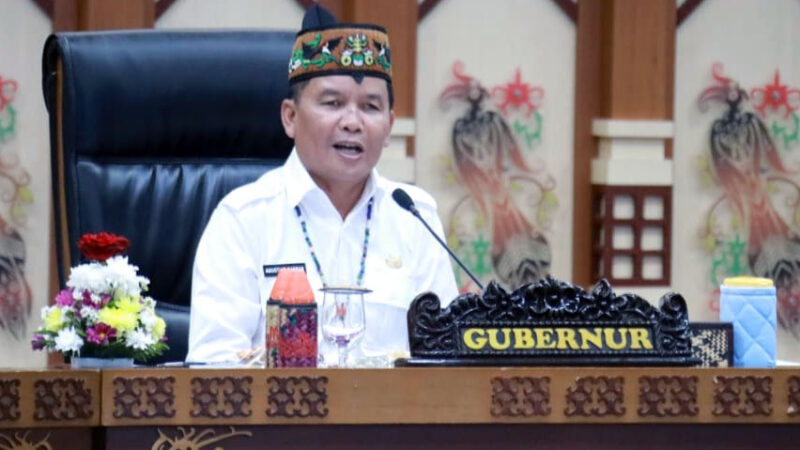 Buka Rakor Optimalisasi PAD, Gubernur Kalteng Tegaskan Pentingnya Jaga Stabilitas Ekonomi Daerah