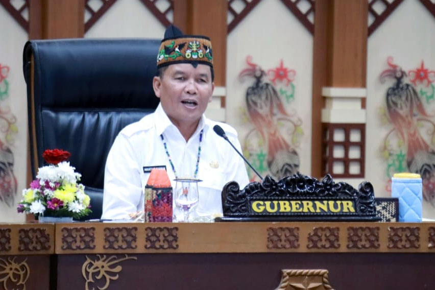 Buka Rakor Optimalisasi PAD, Gubernur Kalteng Tegaskan Pentingnya Jaga Stabilitas Ekonomi Daerah