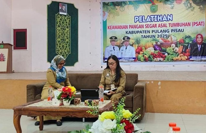 Dukung Program MBG, Pelaku Usaha Tanaman Pangan Hortikultura Pulang Pisau Ikuti Pelatihan Keamanan Pangan Segar