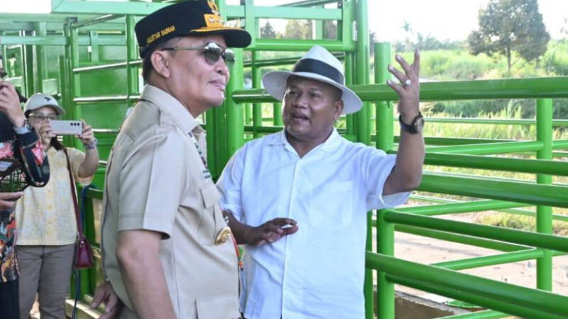 Gubernur Agustiar Sabran Tinjau Sentra Produksi BJA Farm di Kobar