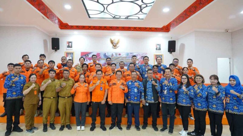 Perkuat Kesiapsiagaan Penanggulangan Bencana, BPBD Kalteng Gelar Bimtek TRC