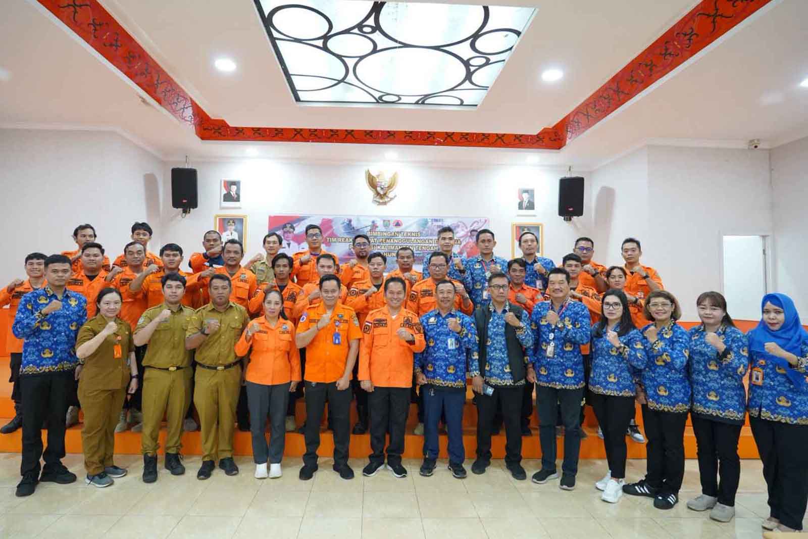 Perkuat Kesiapsiagaan Penanggulangan Bencana, BPBD Kalteng Gelar Bimtek TRC