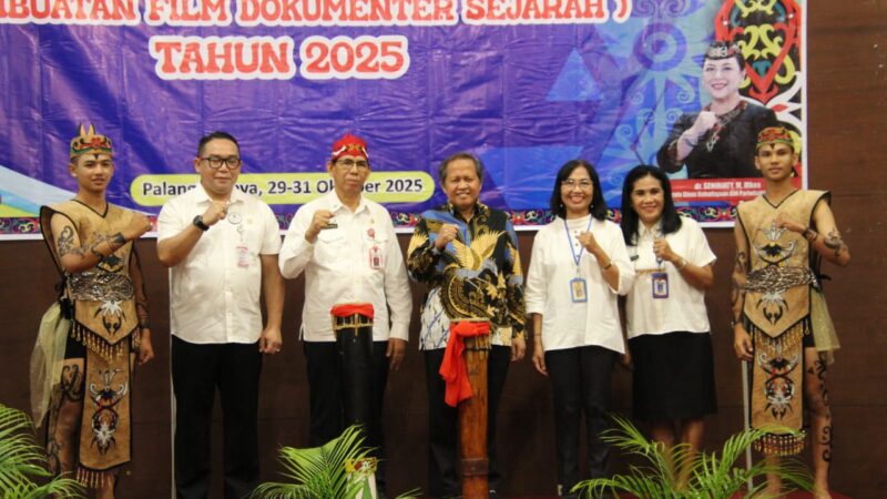 Pemprov Kalteng Apresiasi Bimtek Pembuatan Film Dokumenter Sejarah