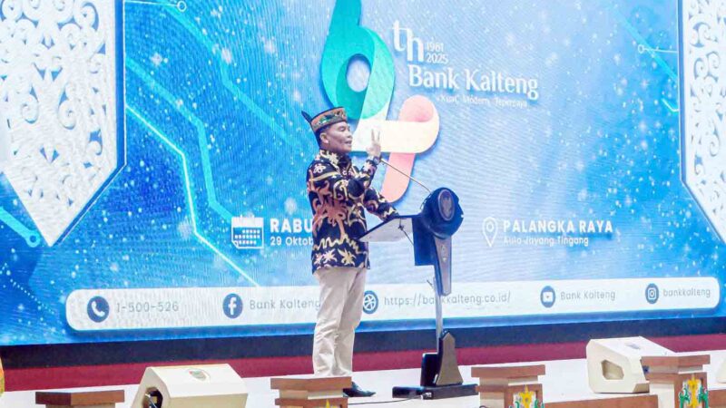 Gubernur Agustiar Sabran Hadiri Malam Silaturahmi HUT ke-64 PT Bank Kalteng