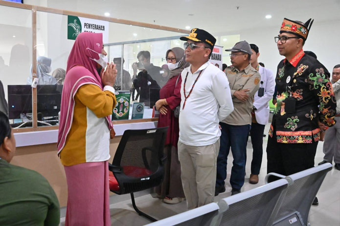 Gubernur Kalteng Tinjau RS Hanau Guna Memastikan Layanan Kesehatan Berjalan Baik
