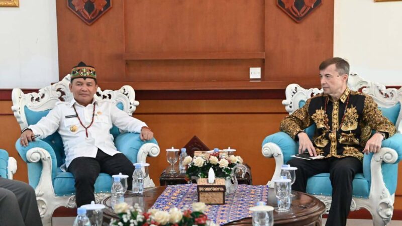 Usai Bahas Potensi Investasi, Gubernur Kalteng Antarkan Dubes Rusia Kembali ke Jakarta