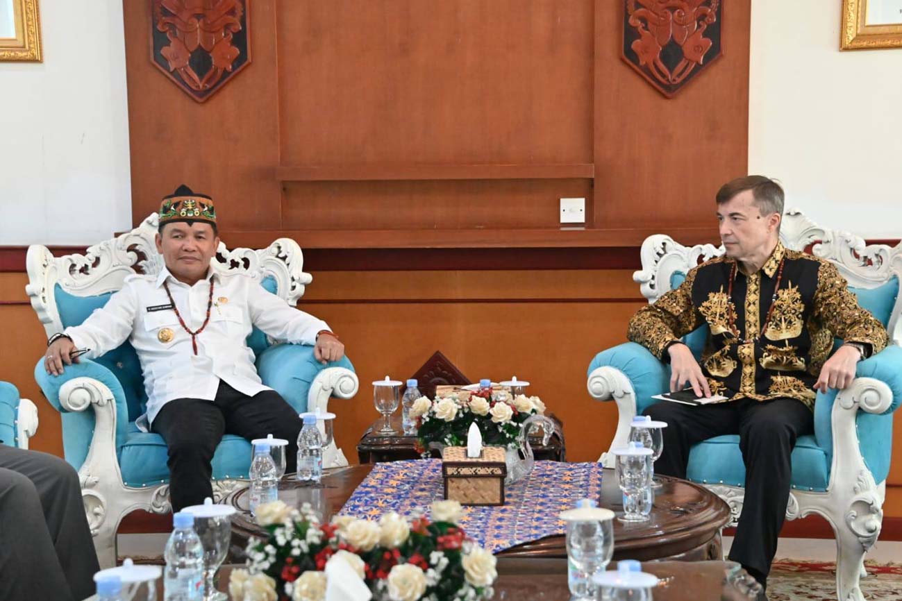 Usai Bahas Potensi Investasi, Gubernur Kalteng Antarkan Dubes Rusia Kembali ke Jakarta