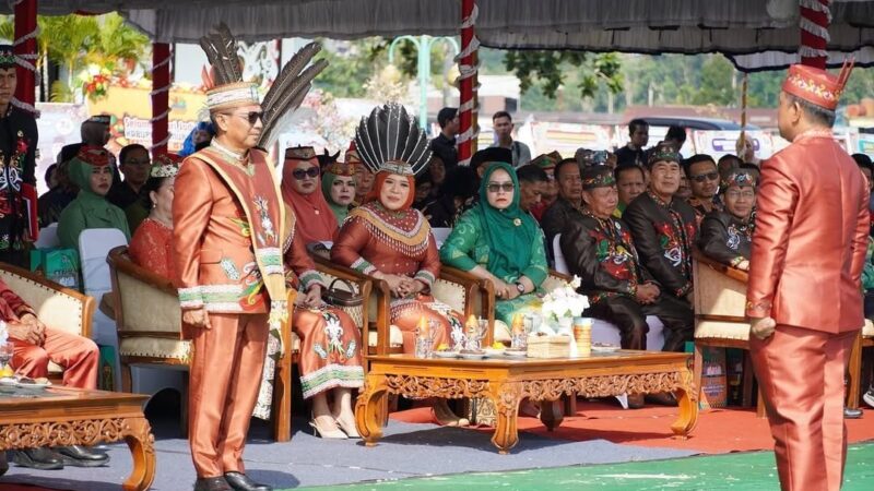 Bupati Heriyus Sampaikan Harapannya pada Upacara Peringatan Hari Jadi Kabupaten Mura Ke-23