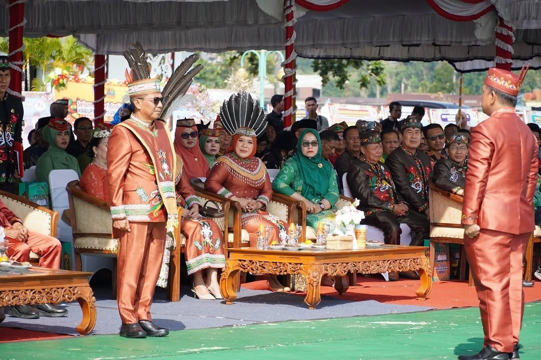 Bupati Heriyus Sampaikan Harapannya pada Upacara Peringatan Hari Jadi Kabupaten Mura Ke-23