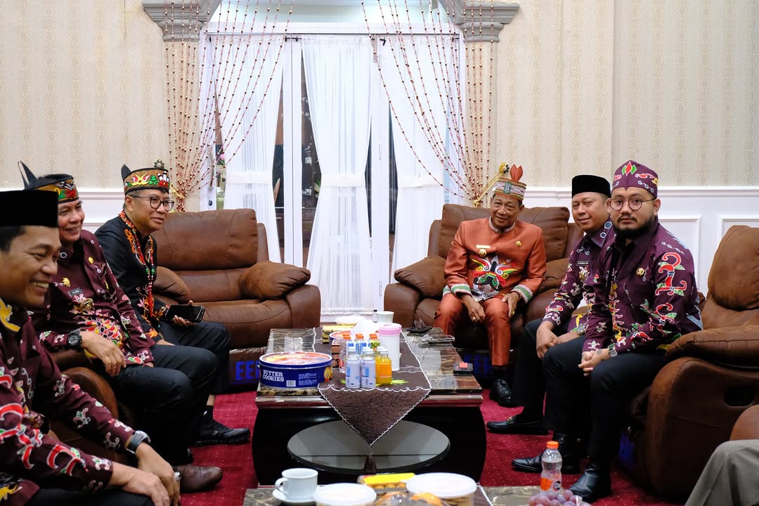 Bupati Heriyus Hadiri Upacara Hari Jadi Ke-23 Kabupaten Bartim