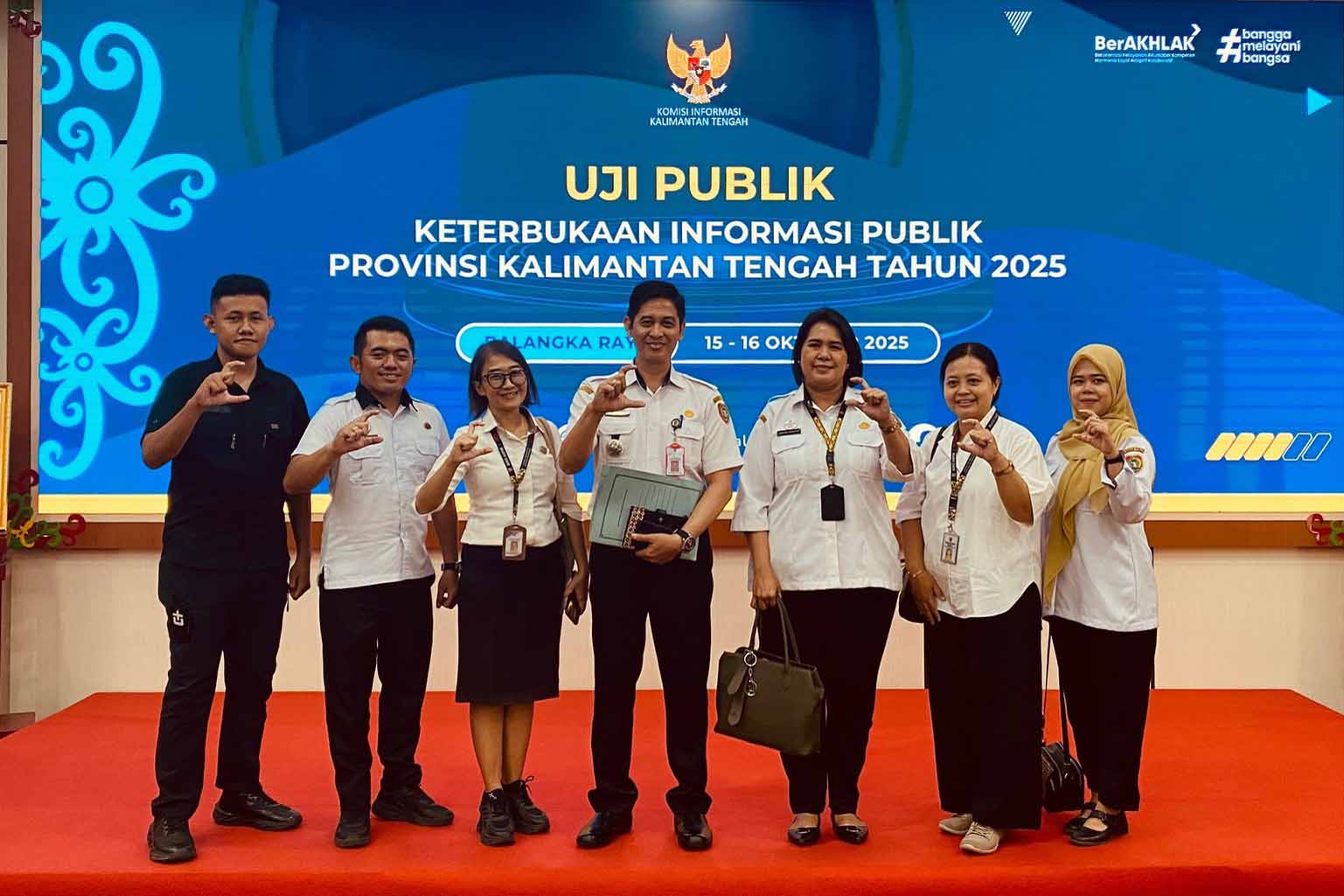 Biro Adpim Kalteng Berhasil Masuki Tahapan Uji Publik Monev KIP 2025