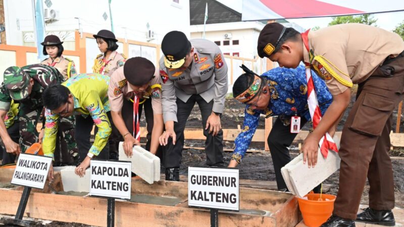 Plt. Sekda Ikuti Peletakan Batu Pertama Pembangunan 800 Gerai Koperasi Desa Merah Putih