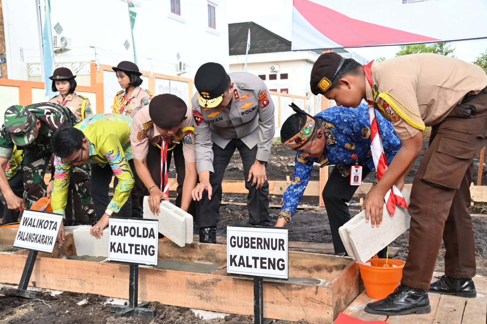 Plt. Sekda Ikuti Peletakan Batu Pertama Pembangunan 800 Gerai Koperasi Desa Merah Putih