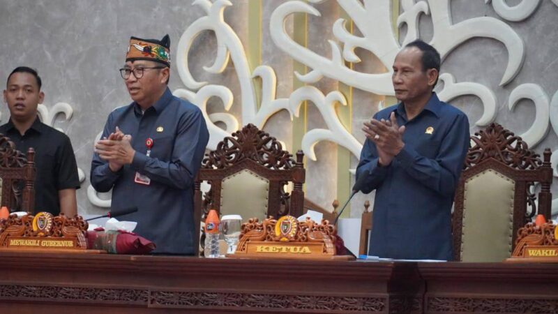 Rapur DPRD, Pemprov Kalteng Sampaikan Jawaban Pemandangan Umum Fraksi