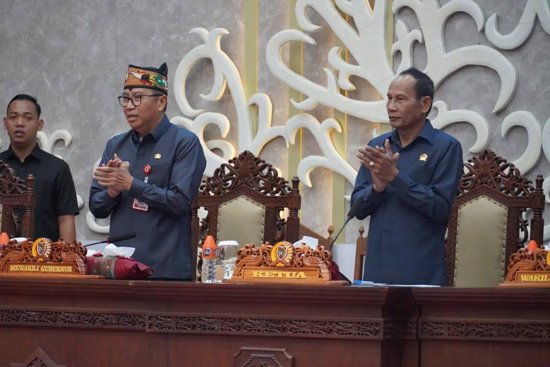 Rapur DPRD, Pemprov Kalteng Sampaikan Jawaban Pemandangan Umum Fraksi