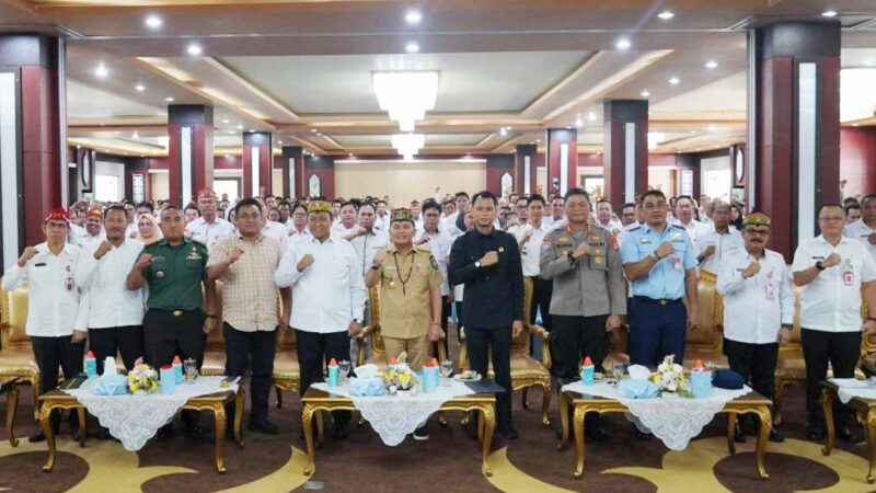 Rakor dan Sinkronisasi Data Desa Program Huma Betang Wilayah Timur Tahun 2025