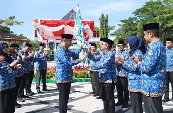 Pemprov Lepas 123 Atlet Korpri Kalteng yang Akan Berlaga di Pornas XVII Palembang