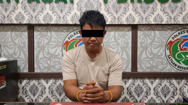 Tim Gabungan Polres Gumas Bekuk Terduga Pengedar Sabu di Rungan