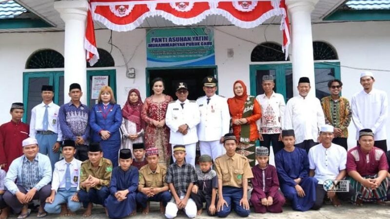 Peringati HUT Ke-80 RI, Pemkab Mura Anjangsana ke Panti Asuhan