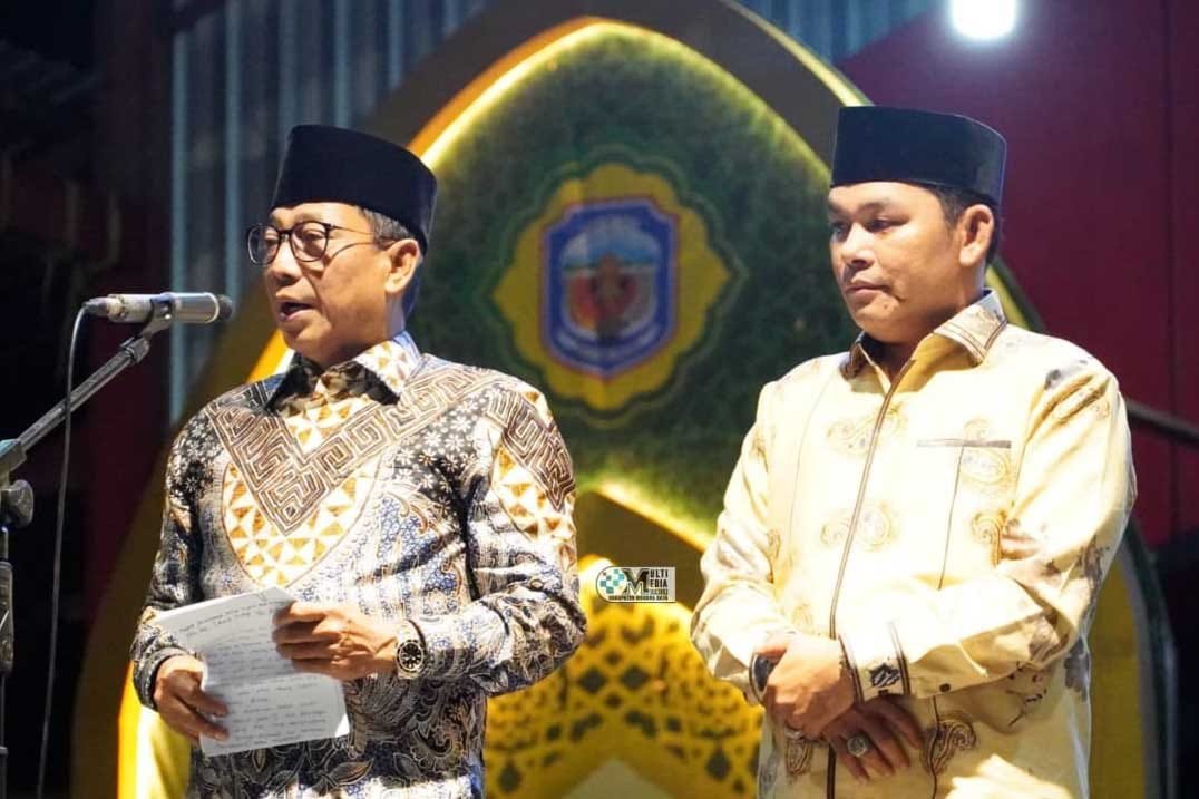 Bupati Tutup Pelaksanaan STQ Ke-XII Kabupaten Murung Raya