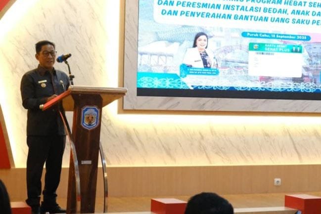 Bupati dan Wakil Bupati Mura Launching Kartu Hebat Sehat Plus