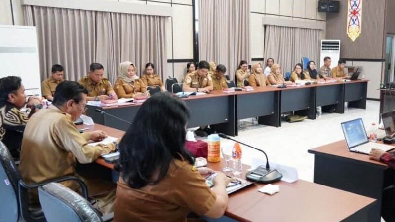 Pemkab Mura Rakor Evaluasi Perda Pajak dan Retribusi Daerah bersama Kemendagri