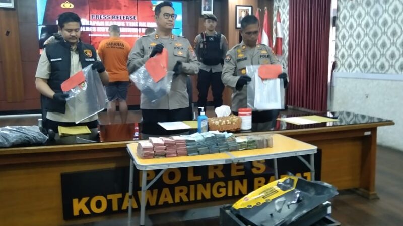Polres Kobar Berhasil Amankan Dua Pelaku Curat, Kerugian Capai Rp 439 Juta