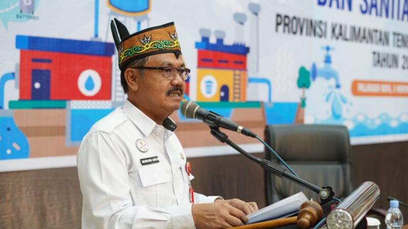 Asisten Ekbang Tegaskan Komitmen Pemerintah Wujudkan Akses Air Bersih dan Sanitasi di Kalteng
