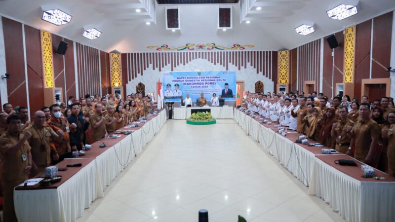 Asisten Ekbang Hadiri Rakonreg PDRB Bahas Strategi Penguatan Infrastruktur dan Hilirisasi SDA di Kalteng