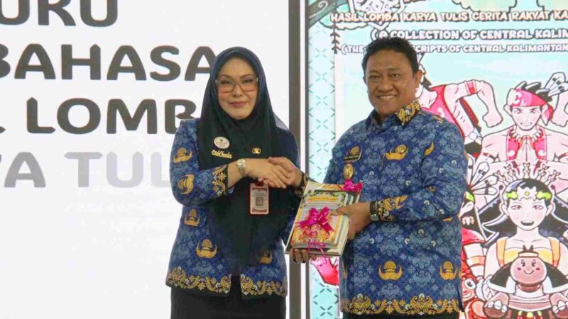 Buka Lomba Karya Tulis Cerita Daerah dan Bercerita, Wagub Kalteng : Pentingnya Literasi Bagi Masa Depan